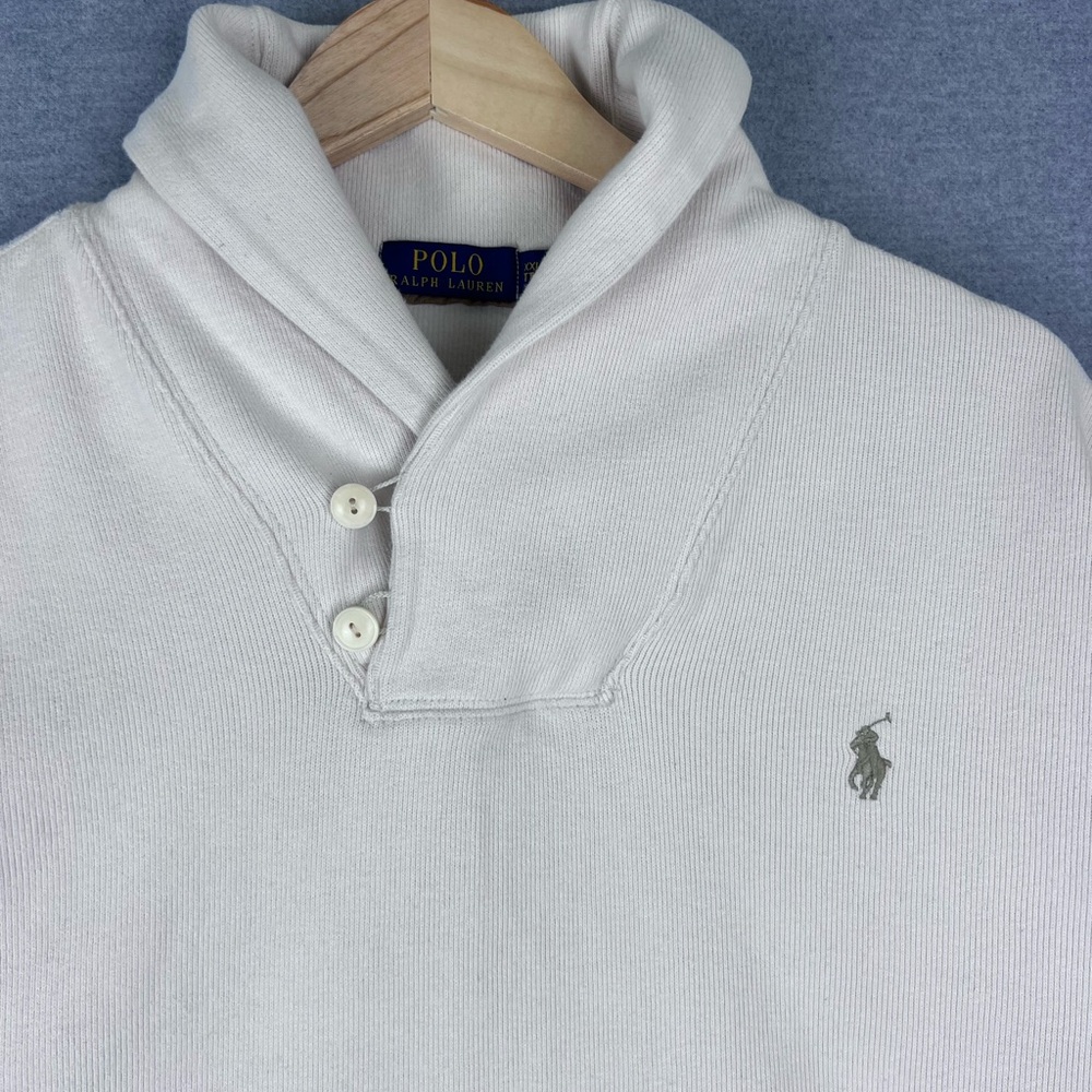 Polo Ralph Lauren Shawl Collar Toggle Knit Sweater Men's XXL